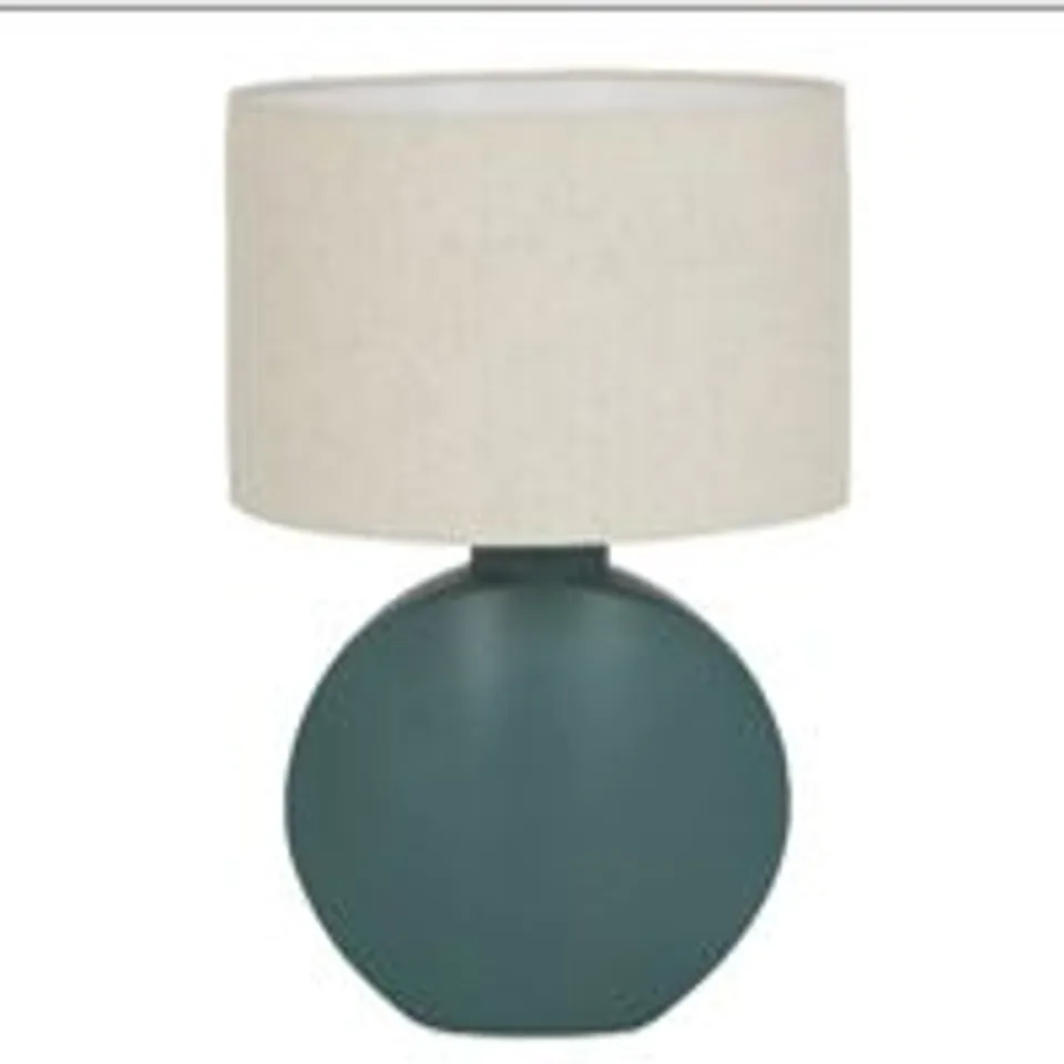 BRAND NEW BOXED MADE HINOKI SMALL GREEN TABLE LAMP