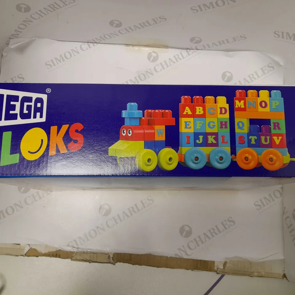 BRAND NEW MEGA BLOCKS ABC LEARNING TRAIN