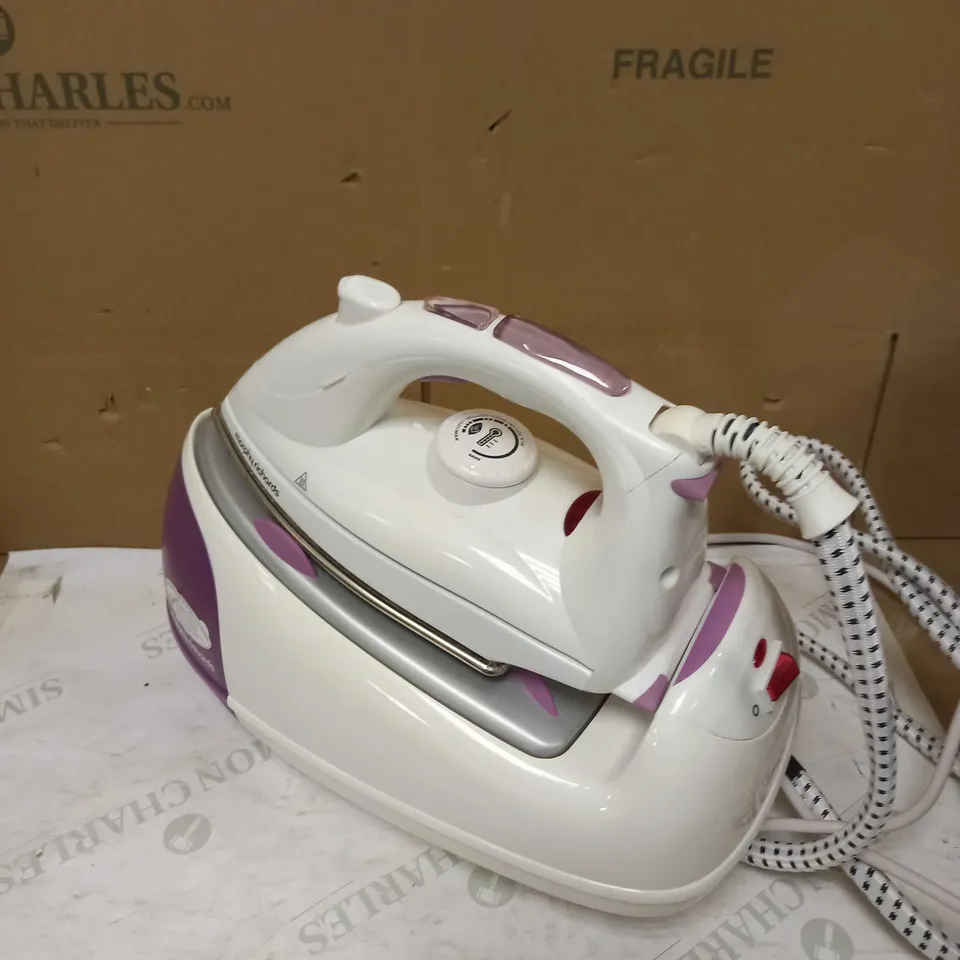 MORPHY RICHARDS JET STEAM GENERATOR IRON 333020 PINK/WHITE