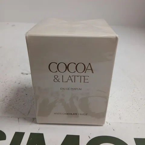 BOXED AND SEALED COCOA AND LATTE EAU DE PARFUM WHITE CHOCOLATE SUEDE 100ML