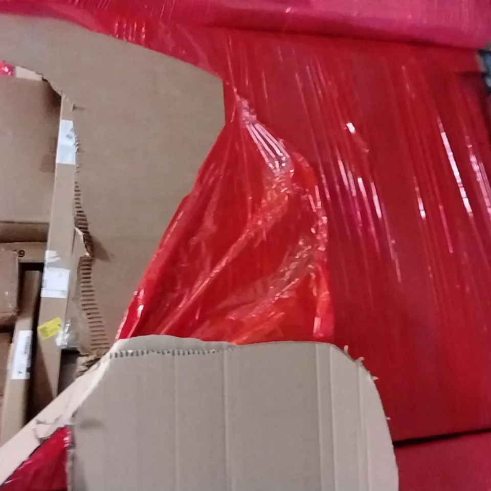 PALLET OF ASSORTED HOUSEHOLD GOODS AND PRODUCTS TO INCLUDE;GARMENTS STRAMER,PHOTO FRAME,SUITCASE