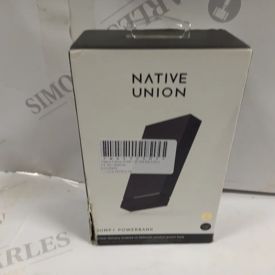 BOXED NATIVE UNION JUMP+ POWERBANK