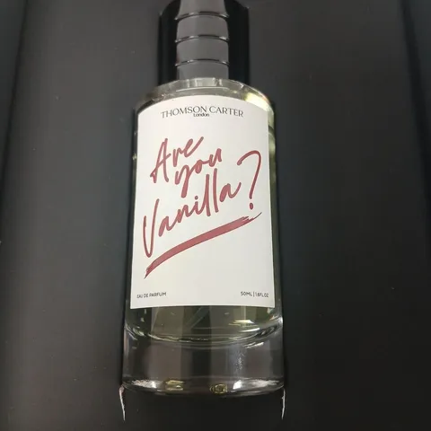 THOMSON CARTER ARE YOU VANILLA? EAU DE PARFUM 50ML – LONDON
