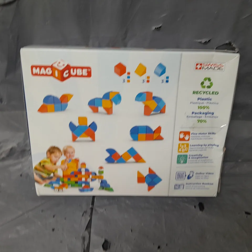 GEOMAG - MAGICUBE MAGNETIC SHAPES ANIMALS - 9 PIECES RRP £19.99