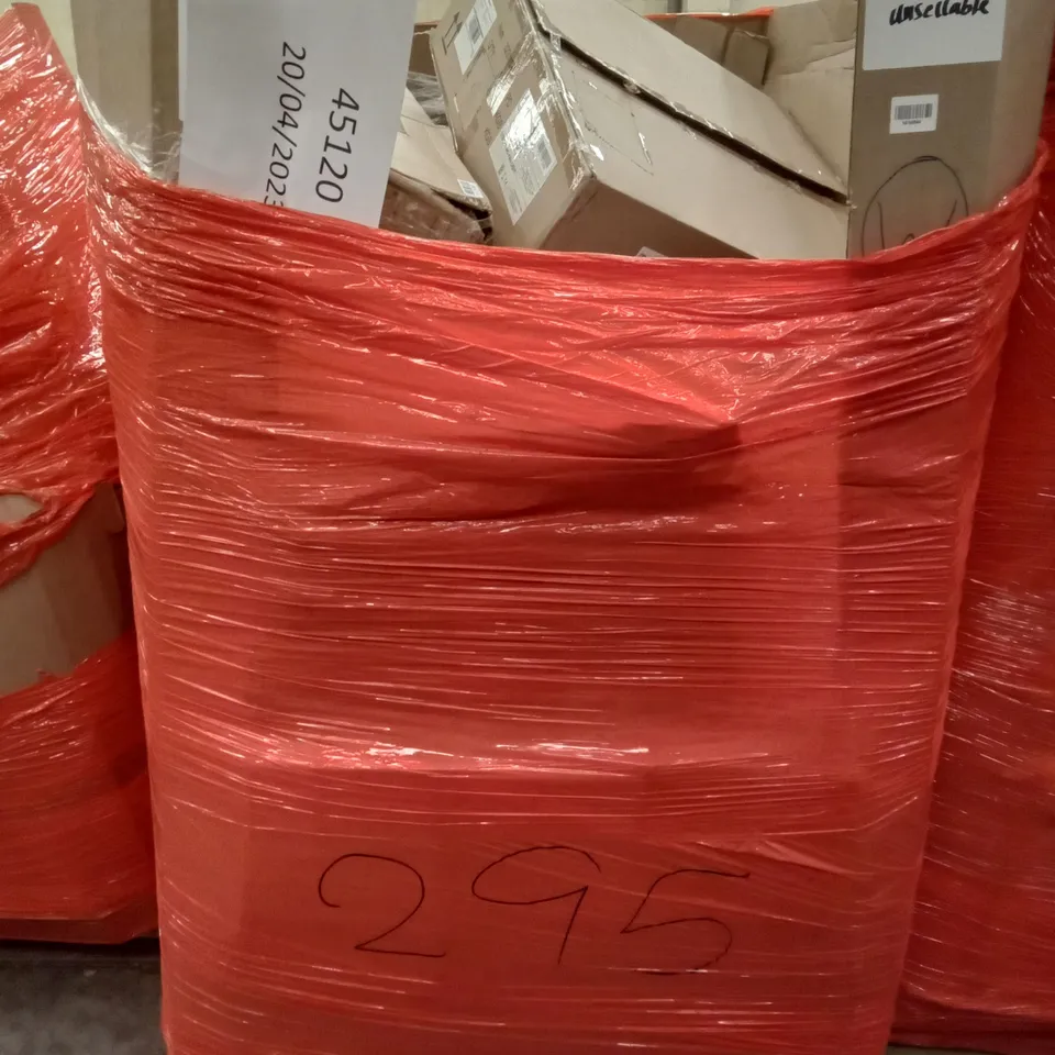 PALLET OF ASSORTED ITEMS INCLUDING CUSIMAX AIR FRYER OVEN, AUTOMATIC RICE STORAGE, ELECTRIC CLOTHES DRYER, TEFAL STIRFRY PAN, 3 TIER LAUNDRY HAMPER 