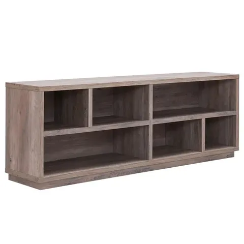BOXED ENCHANTRA TV STAND FOR TVS UP TO 75" - GREY OAK FINISH (1 BOX)