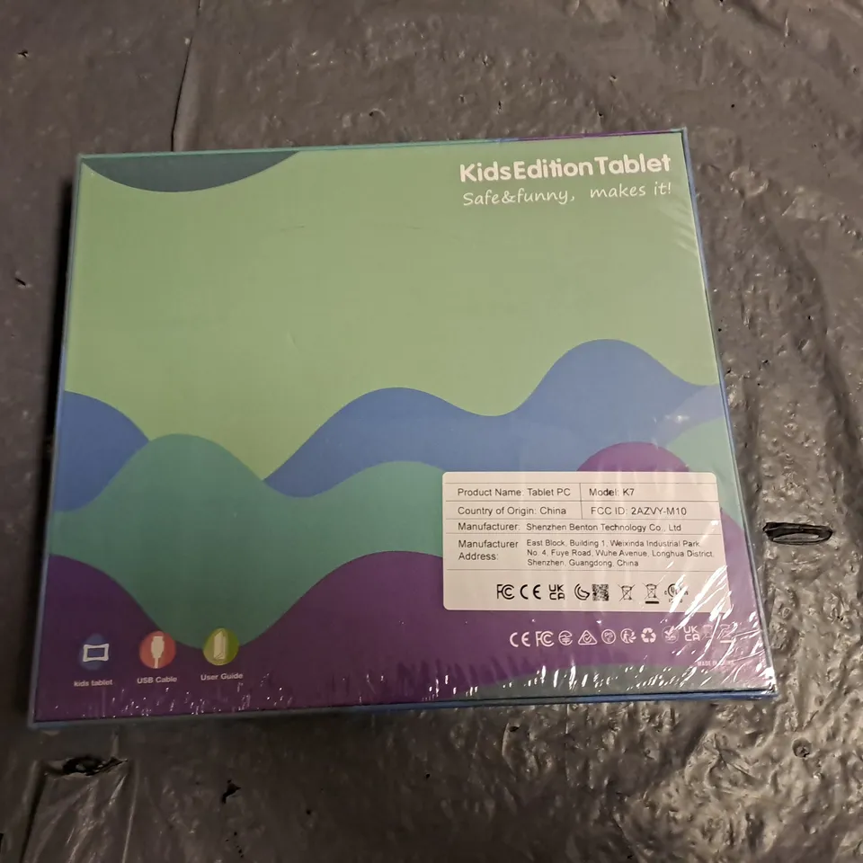 SEALED 7" K7 KIDS EDITION TABLET