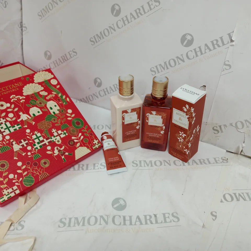LOCCITANE 4 PIECE FRAGRANCE GIFT BOX COLLECTION