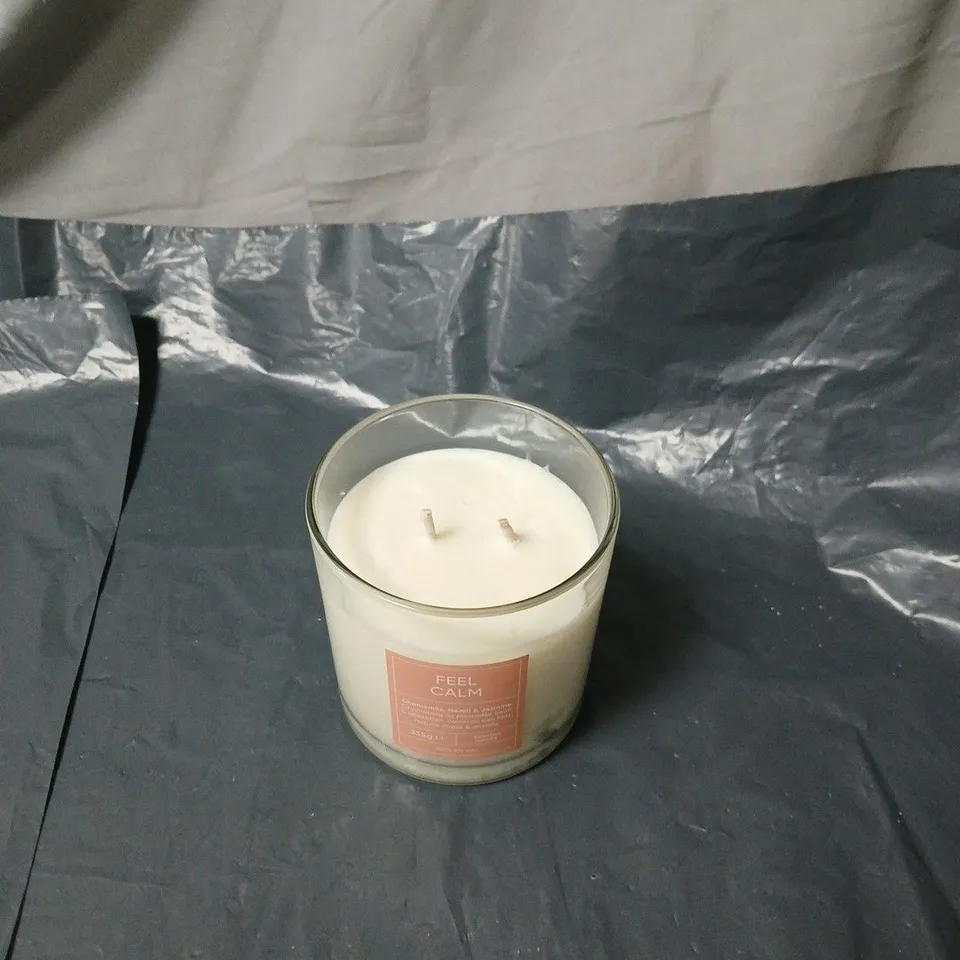 H&W FEEL CALM CHAMOMILE, NEROLI & JASMINE SOY CANDLE – 335G