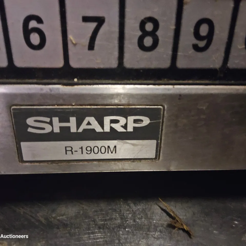 SHARP COMMERCIAL MICROWAVE R-1900M