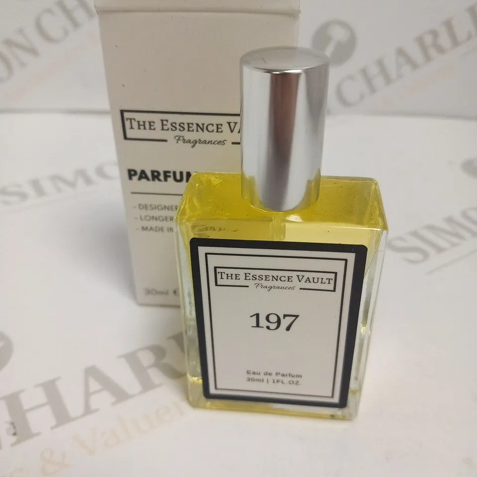 BOXED THE ESSENCE VAULT FRAGRANCES PARFUM NO 197 30ML