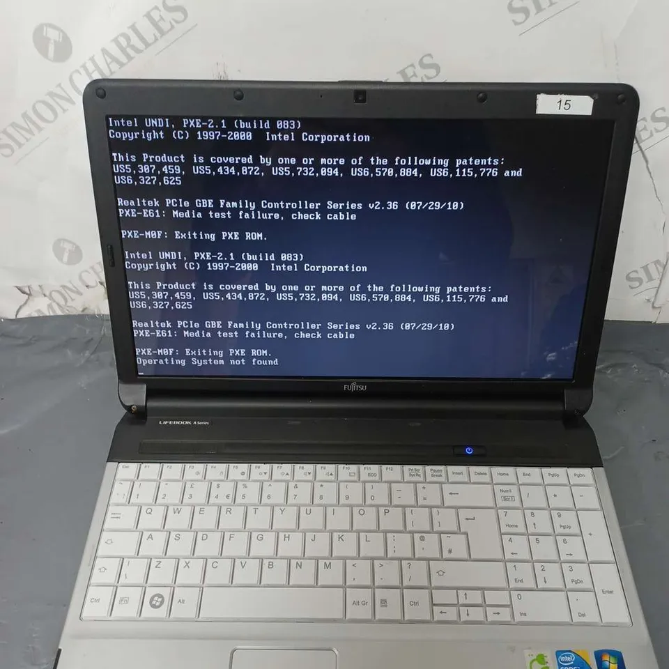 FUJITSU LIFEBOOK A530 15 INCH I3 M 380 2.53GHZ