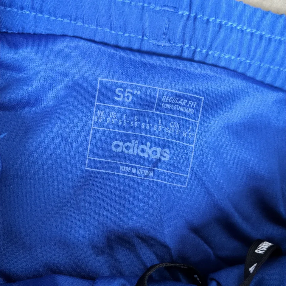ADIDAS RUNNING ON THE RUN SHORTS IN BLUE - S5"