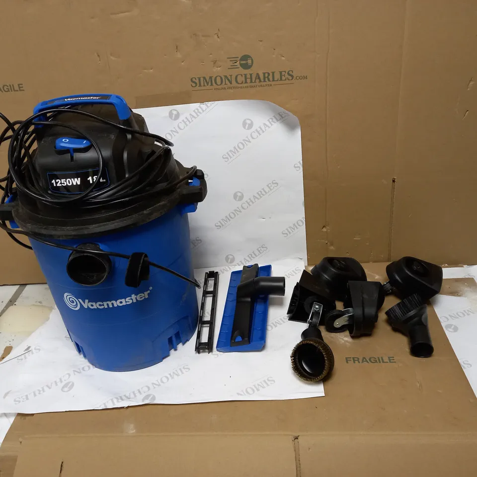 VACMASTER ARTIFICIAL GRASS WET & DRY GARDEN VACUUM CLEANER