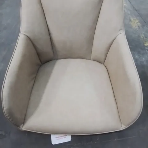 BOXED UNBRANDED SET OF 2 CREAM SOFT DINING SEATS