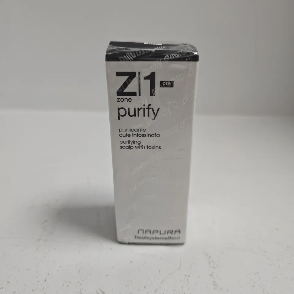 BOXED AND EALED Z1 ZONE PRE PURIFY - PURIFYING SCALP WITH TOXINS (50ML)