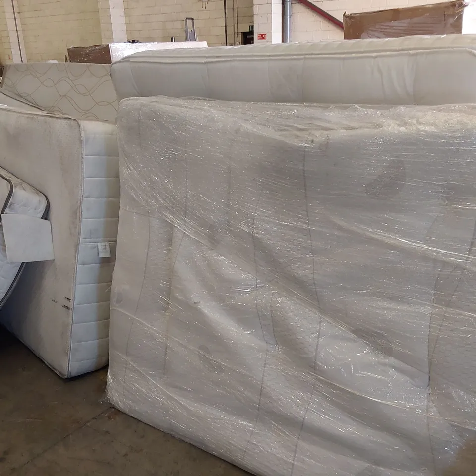 APPROXIMATELY SEVEN UNBAGGED MATTRESSES, KINGSIZE, DOUBLE & SINGLE