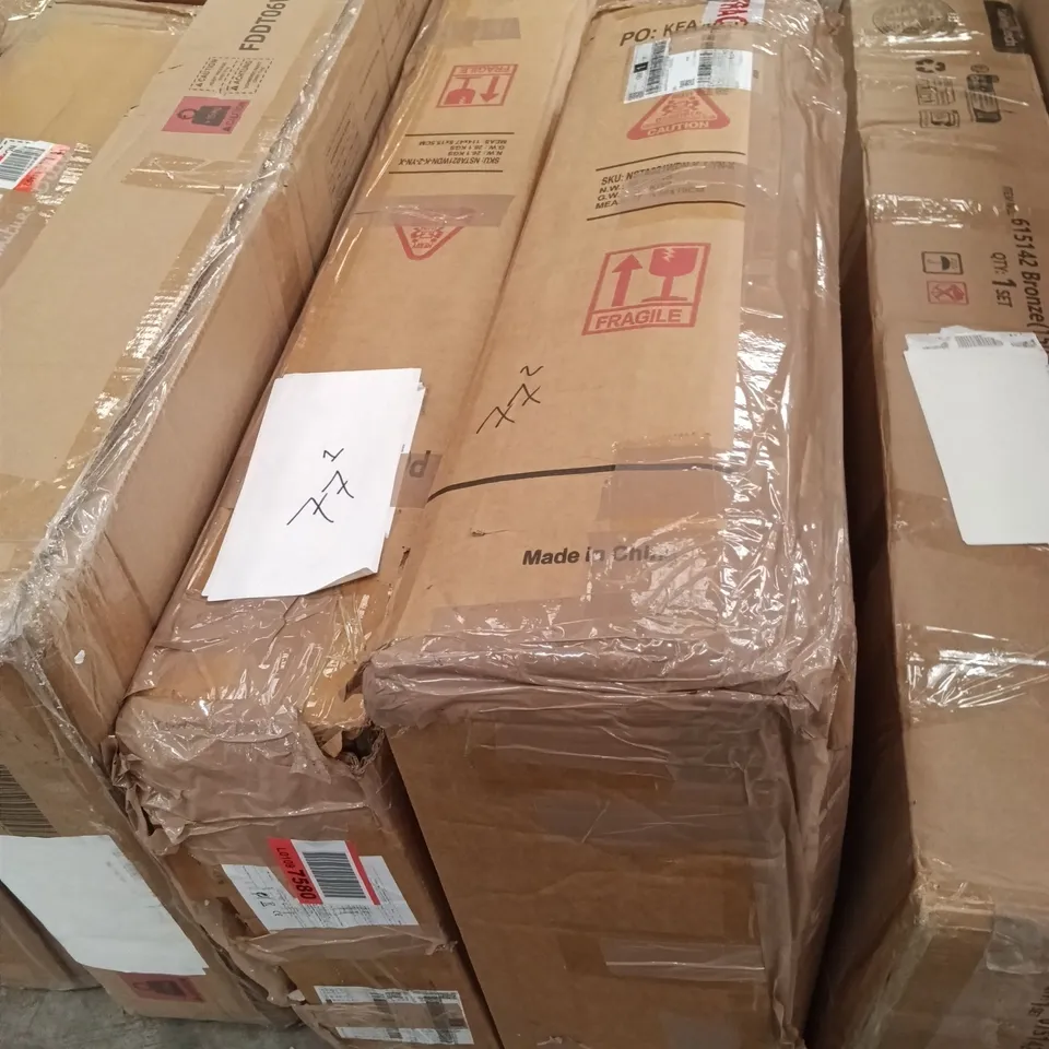 BOXED DESK/DRAWERS UNIT - WHITE (2 BOXES)