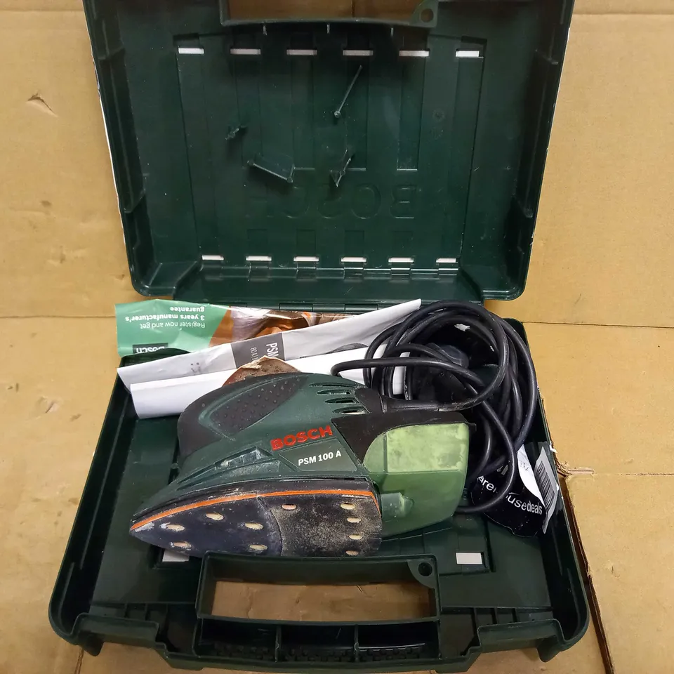 BOSCH HOME AND GARDEN MULTI SANDER PSM 100 A