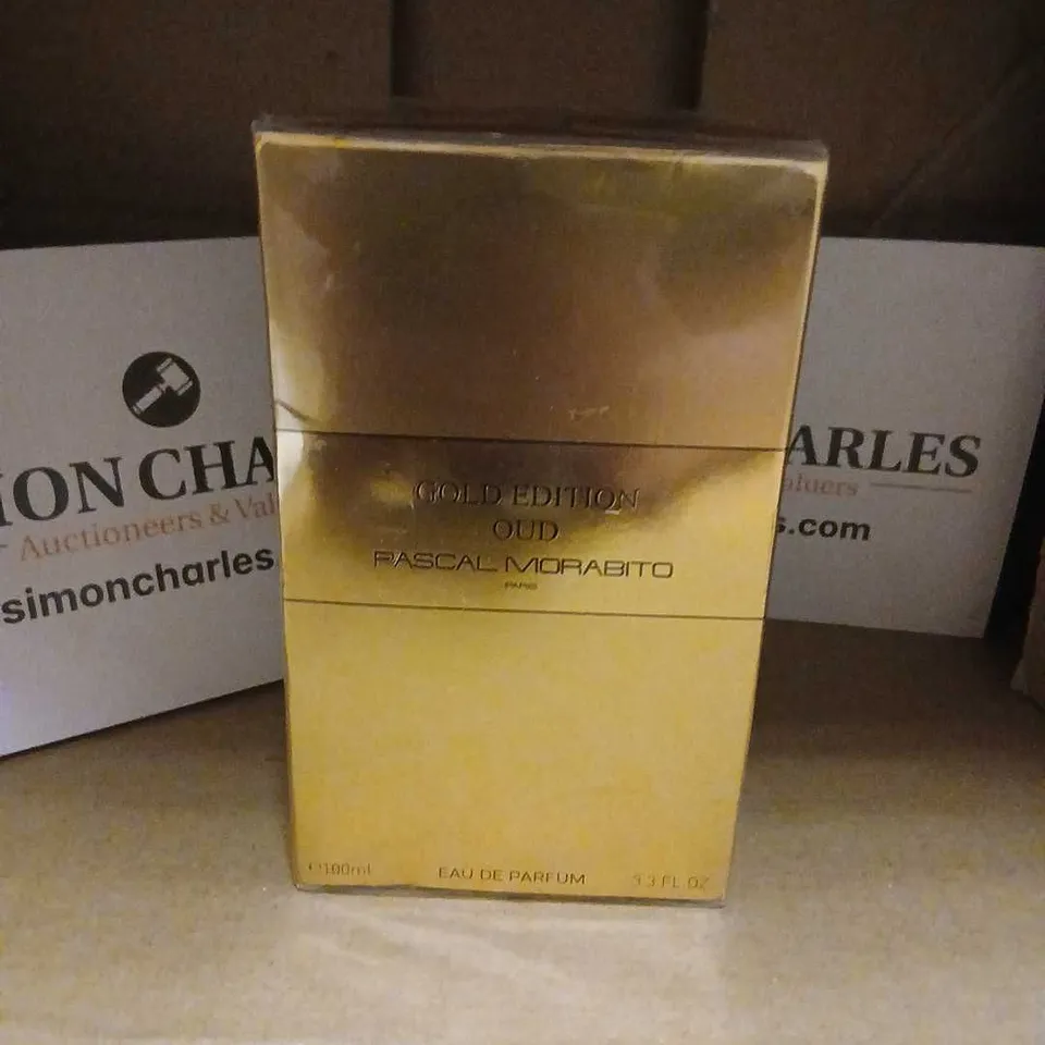 BOXED AND SEALED PAUL MORABITO GOLD EDITION OUD EAU DE PARFUM 100ML