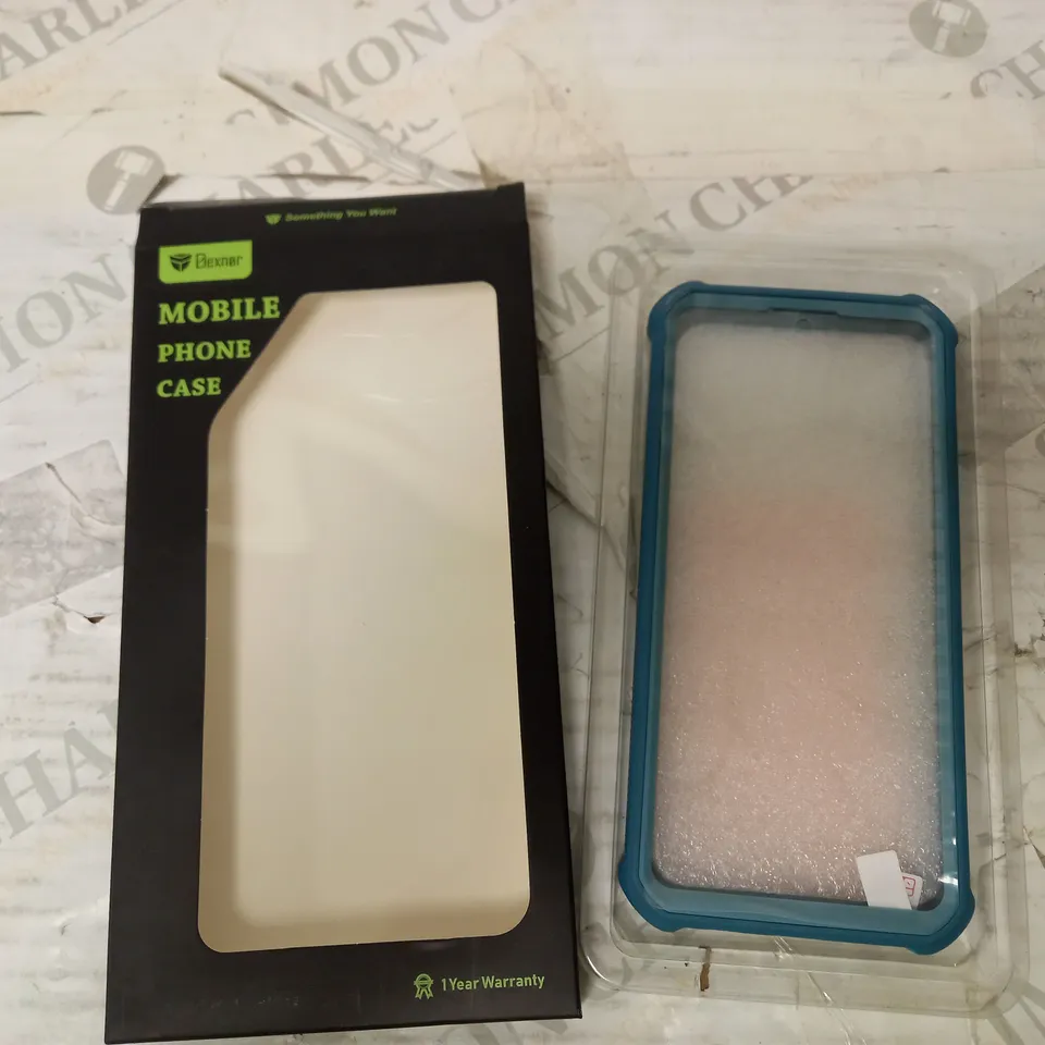 DEXNOR CASE FOR SAMSUNG GALAXY A71 WITH BUILT IN SCREEN PROTECTOR - CYAN
