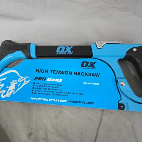 OX HIGH TENSION HACKSAW PRO SERIES – BLUE