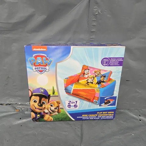 BOXED PAW PATROL FLIP OUT MINI SOFA