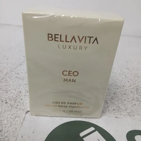 BOXED AND SEALED BELLAVITA LUXURY CEO MAN EAU DE PARFUM 100ML