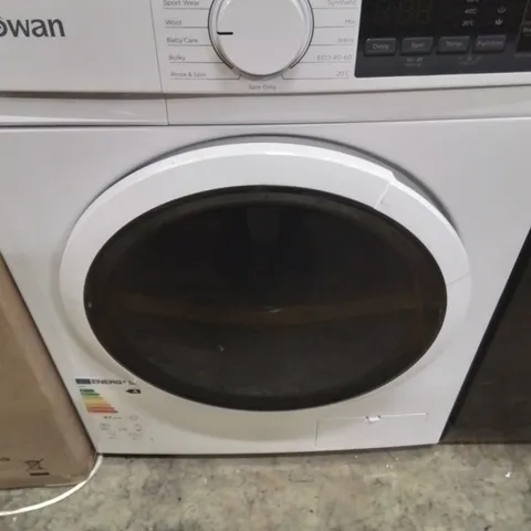 SWAN 8KG LOAD, 1400 SPIN FREESTANDING WASHING MACHINE - BLACK