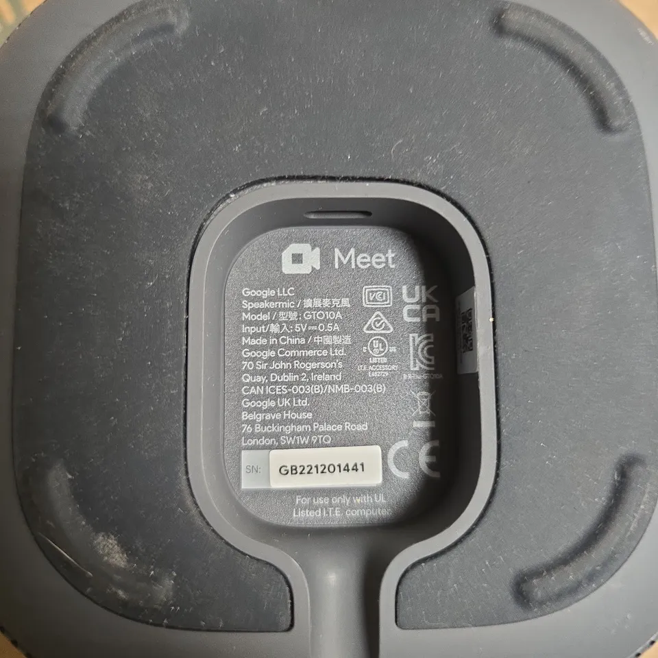 GOOGLE MEET SPEAKER MIC GT010A – CONFERENCE ROOM MICROPHONE