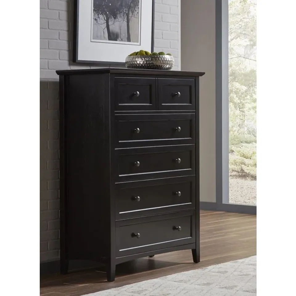 BOXED CORREE DRAWER CHEST OF DRAWERS 