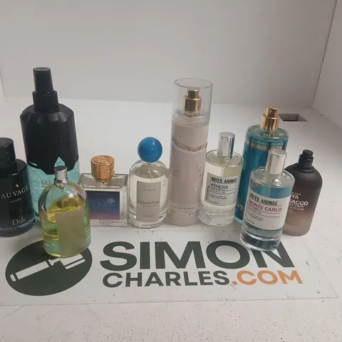 APPROXIMATELY 10 ASSORTED UNBOXED FRAGRANCES