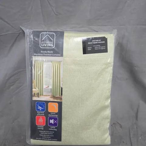 ENHANCED LIVING READY MADE CURTAINS – BLOCKOUT THERMAL, 1 PAIR