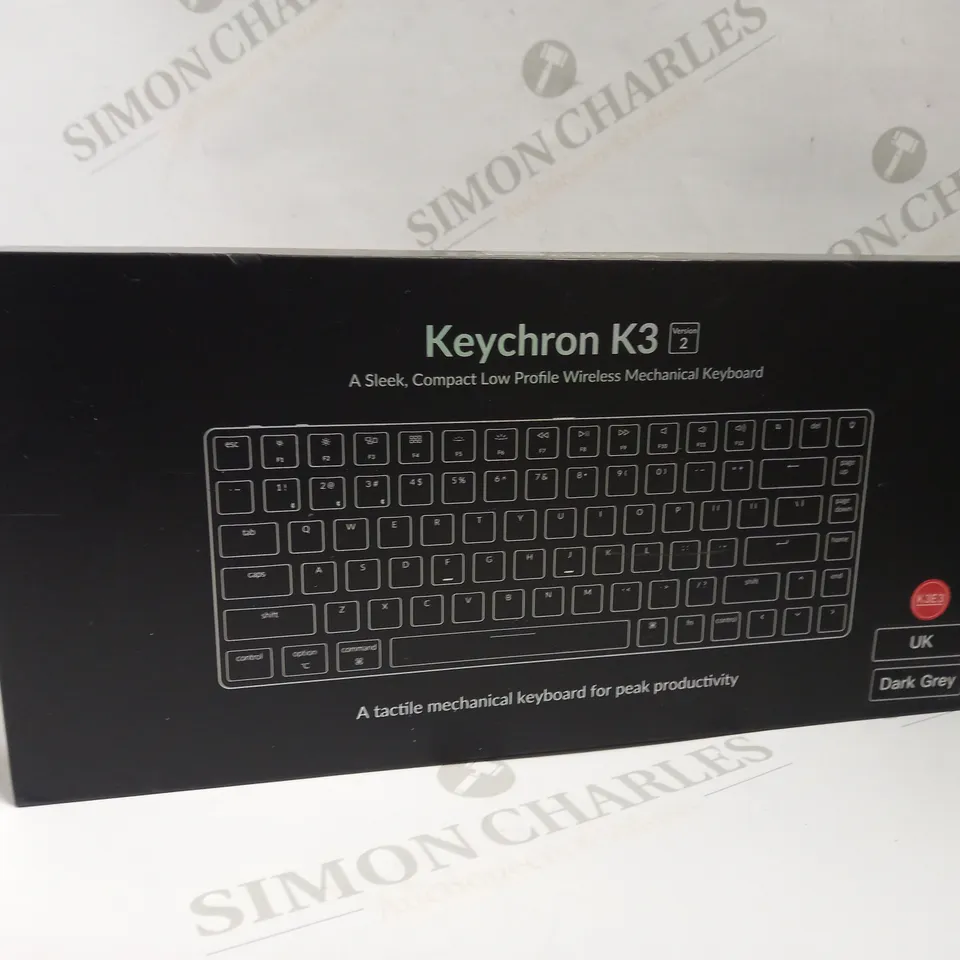 KEYCHRON K3 VERSION 2 WIRELESS MECHANICAL KEYBOARD