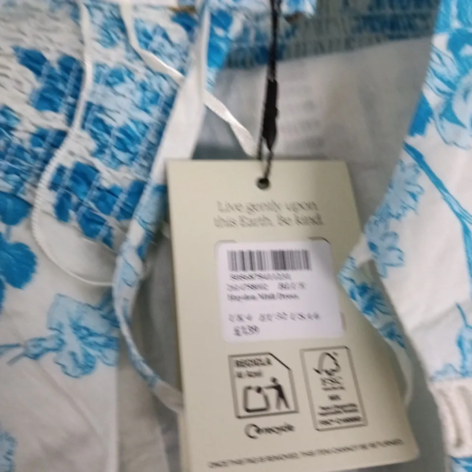 NOBODY’S CHILD FLORAL DRESS – UK 4 (EU 32 / USA 0)