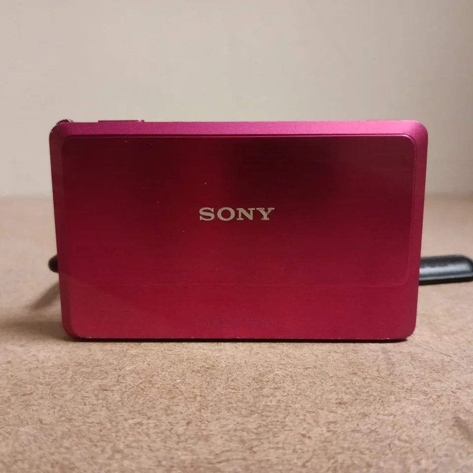 SONY CYBER-SHOT DSC-TX9 PINK DIGITAL CAMERA - EXMOR R 12.2 MP