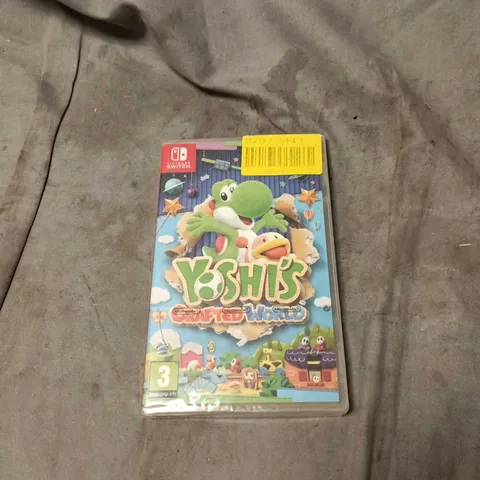NINTENDO SWITCH YOSHIS WORLD CRAFTED WORLD SEALED