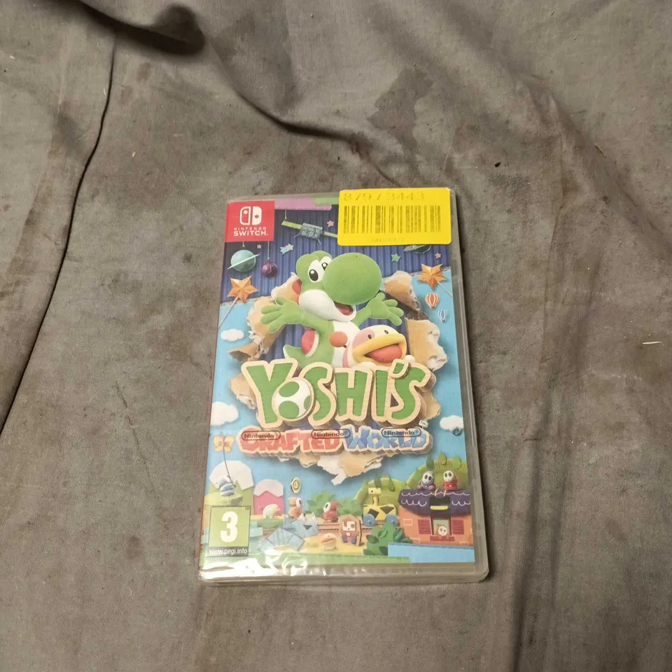 NINTENDO SWITCH YOSHIS WORLD CRAFTED WORLD SEALED