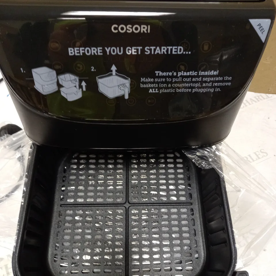 COSORI AIR FRYER XXL, OIL-FREE AIR FRYER, LED ONE-TOUCH SCREEN, TIMER & TEMPERATURE CONTROL, 1700W