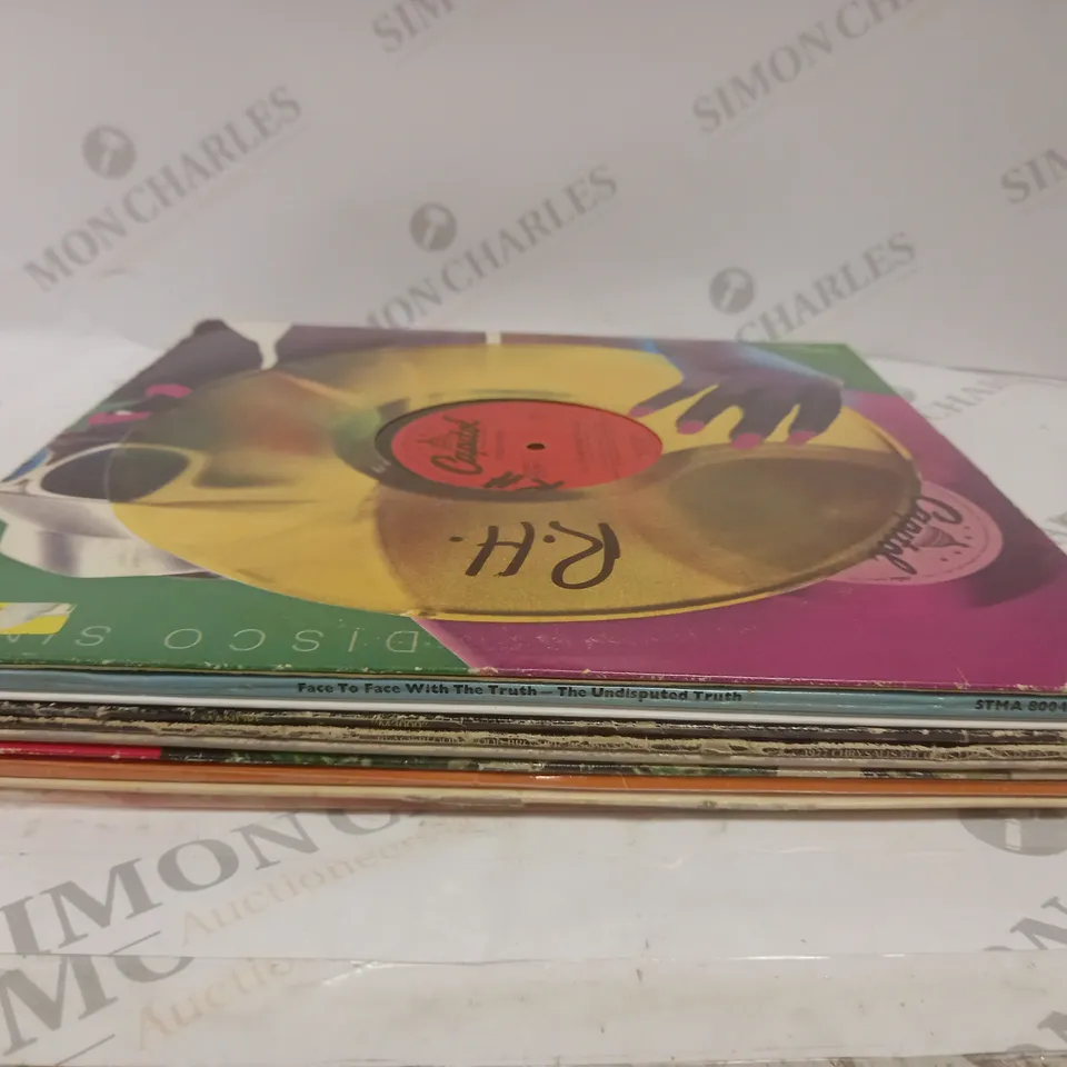 APPROXIMATELY 10 ASSORTED VINYL'S FROM VARIOUS ARTISTS TO INCLUDE FREDA PAYNE, THE UNDISPUTED TRUTH, BLACK BLOOD ETC 