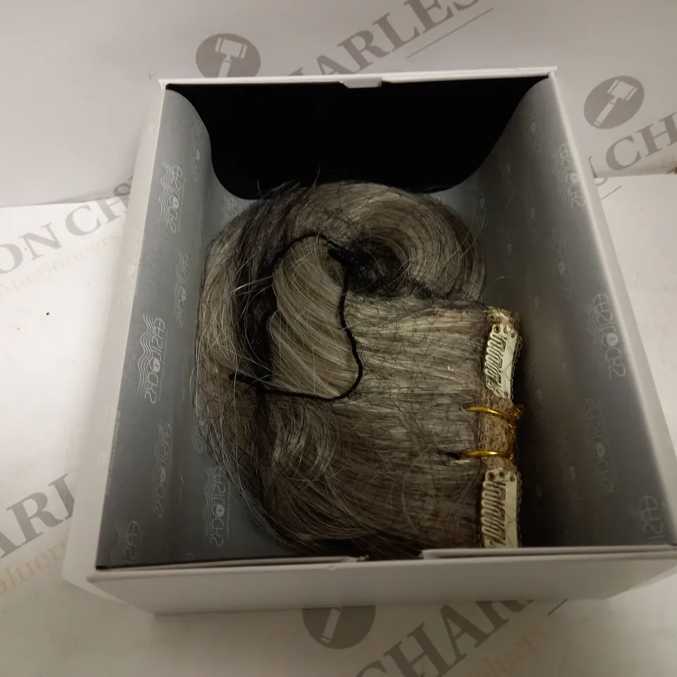 EASILOCKS 10 PIECE VOLUME HAIR PIECE LIGHT GREY