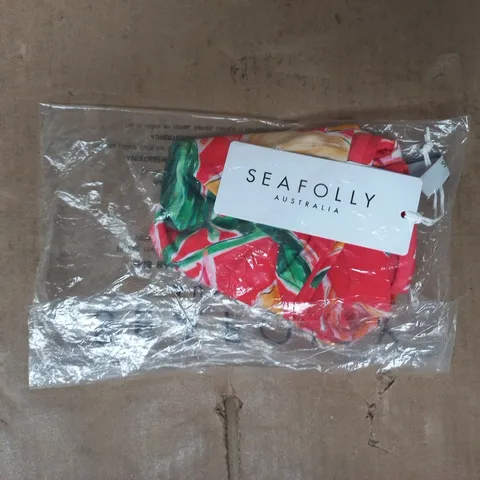 SEAFOLLY AUSTRALIA HIPSTER PANT IN FLORAL SUMMER MELON SIZE UK 10