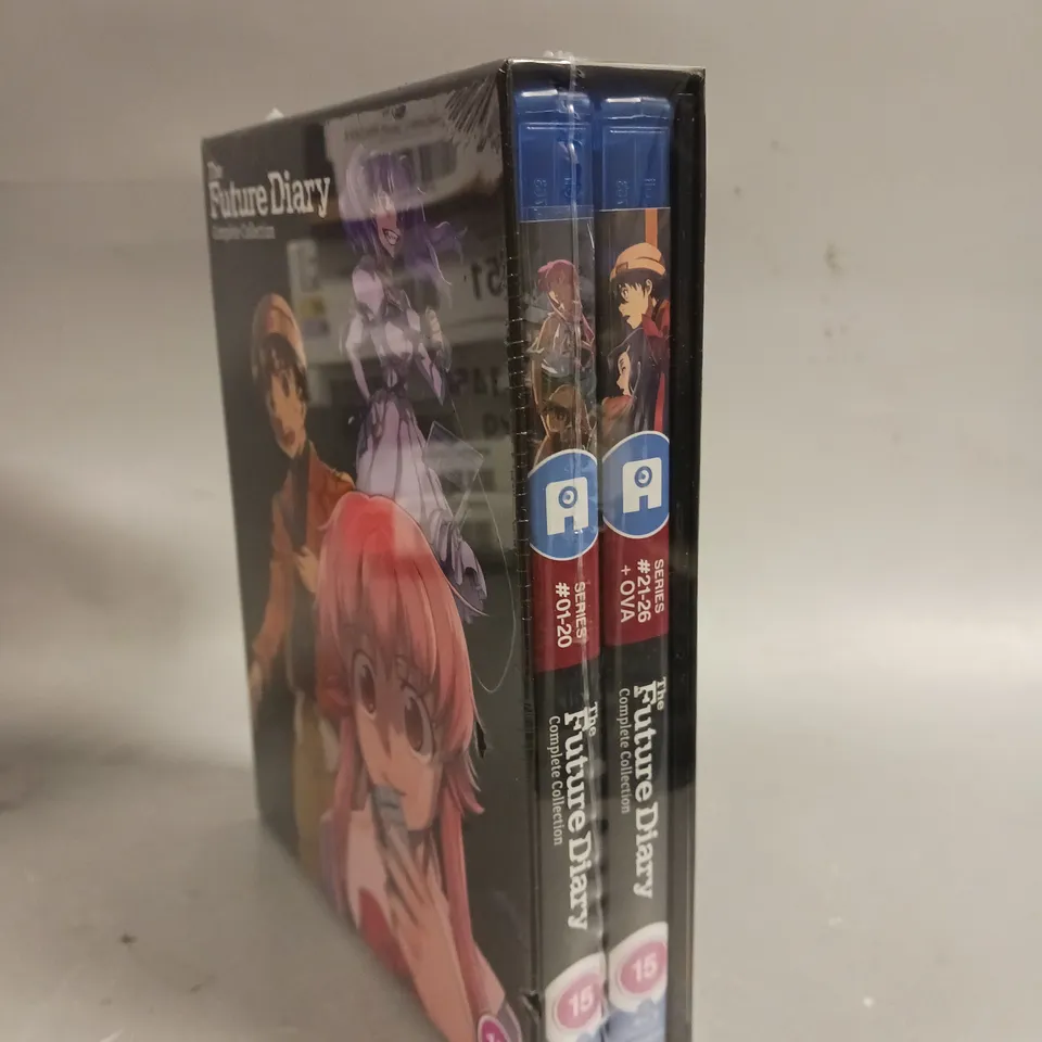 SEALED THE FUTURE DIARY COMPLETE SERIES COLLECTORS LIMITED EDITION BLU-RAY 