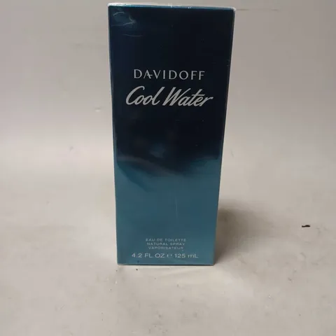 BOXED AND SEALED DAVIDOFF "COOL WATER" EAU DE TOILETTE SPRAY 125ML 