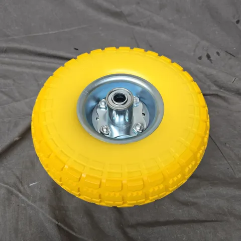 8 X BOXED PU WHEELS IN YELLOW