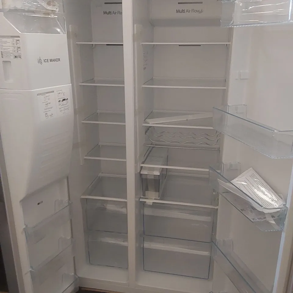 HISENSE RS694N4TIE AMERICAN FRIDGE FREEZER - SILVER