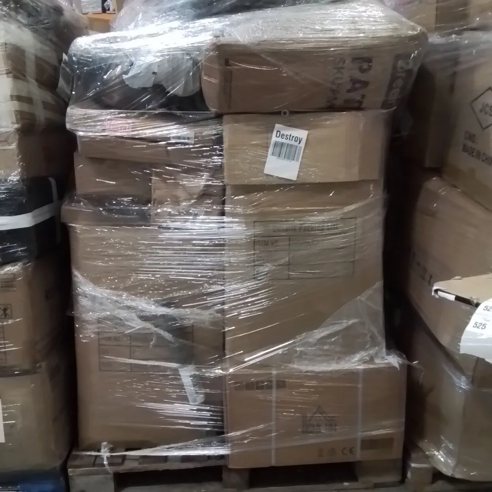 PALLET OF ASSORTED HOUSEHOLD GOODS AND PRODUCTS TO INCLUDE;DOG BED,TEENS PARK RANGERS CLOTHING ITEM