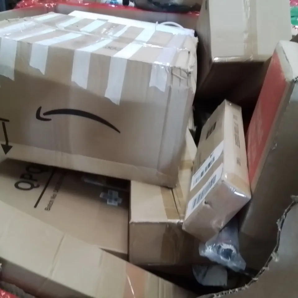PALLET OF ASSORTED HOUSEHOLD GOODS AND PRODUCTS TO INCLUDE;CEILING FAN WITH LIGHT,LED LIGHT,BULLETIN BOARD