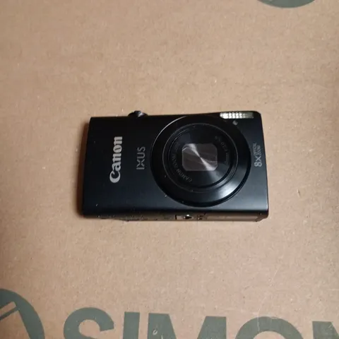 CANON IXUS DIGITAL CAMERA – BLACK, 8X OPTICAL ZOOM