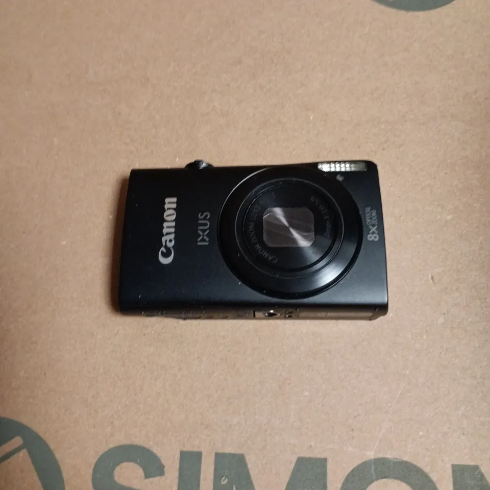 CANON IXUS DIGITAL CAMERA – BLACK, 8X OPTICAL ZOOM